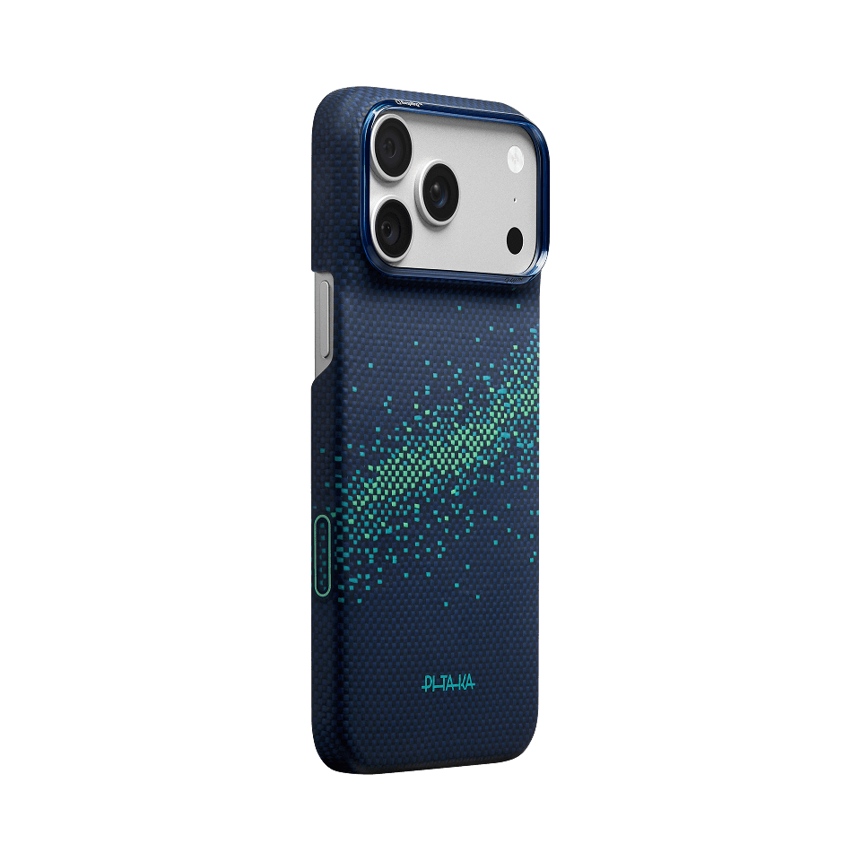 iPhone 18 Pro/Pro Max uchun Edge Case — Milky Way Galaxy 2.0 · Nearfield Blue