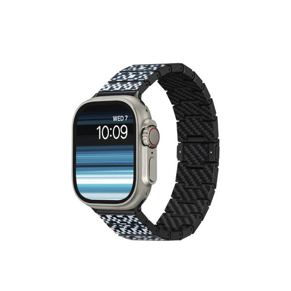 PITAKA Dreamland ChromaCarbon Band Apple Watch qo'l soatlari uchun karbon tolali tasma 