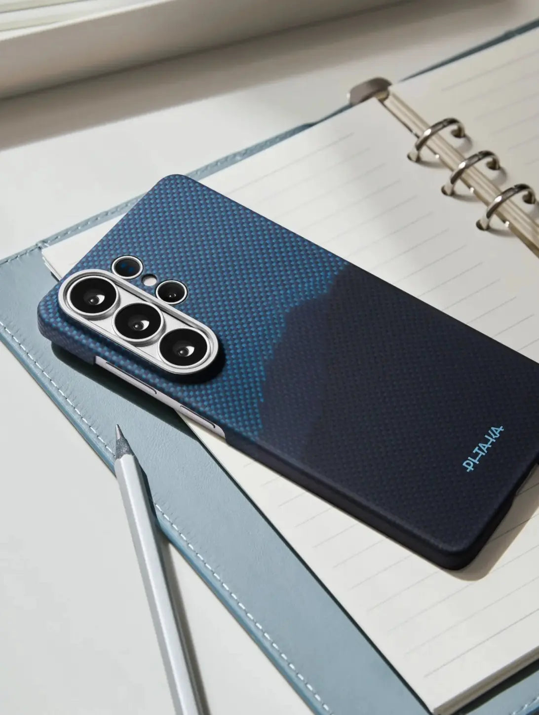 PITAKA Samsung Galaxy S26 Ultra Over the Horizon aramid fiber case slim lightweight premium protection