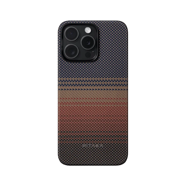  Aramid fiber phone case by Smartworld, featuring a woven design for stylish and durable protection.