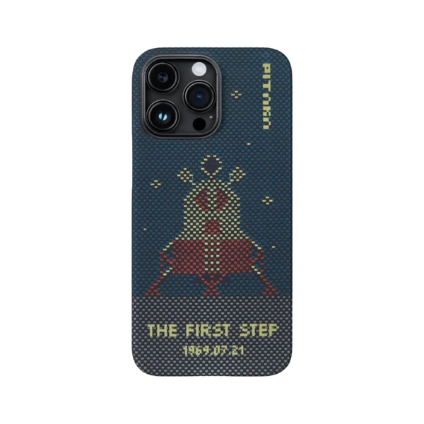 the first step case for iphone 14 , blue case